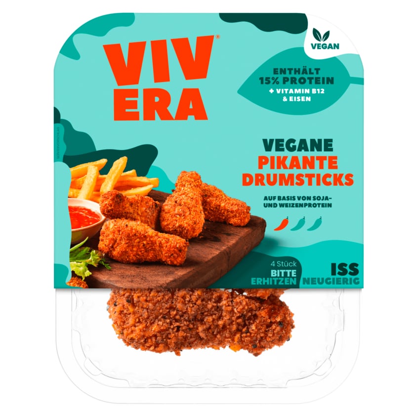Vivera Vegane Drumsticks pikant 216g